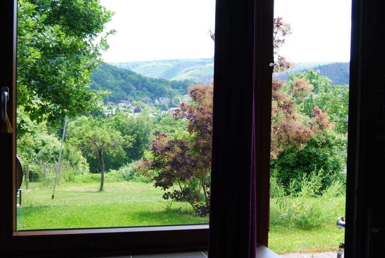 Hotel Hinter Den Spiegeln à Heimbach Extérieur photo